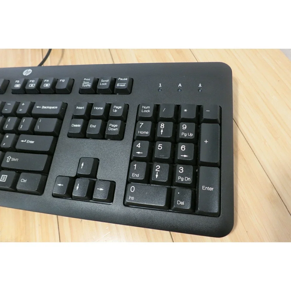 1 HP USB Keyboard KU-1156 Nice Condition Tested & Working 100%